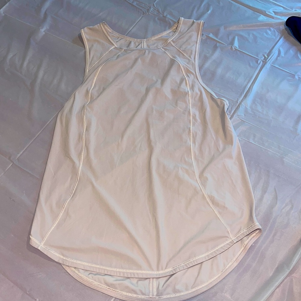 Lululemon muscle tank- light pink